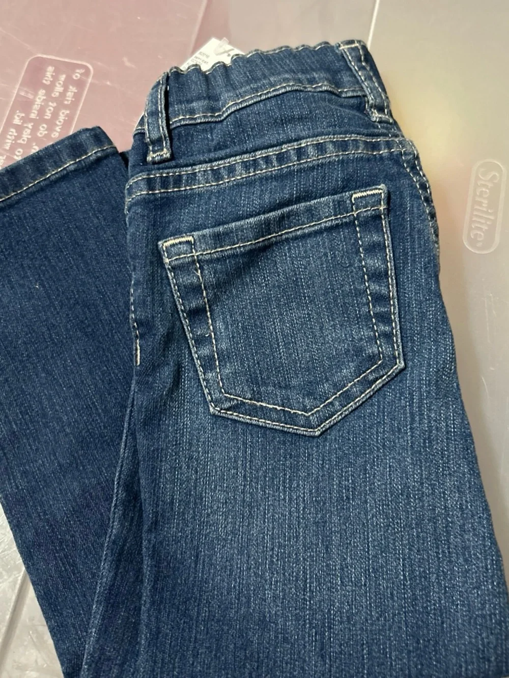 The Children's Place Dark Blue Denim Jeans for Kids